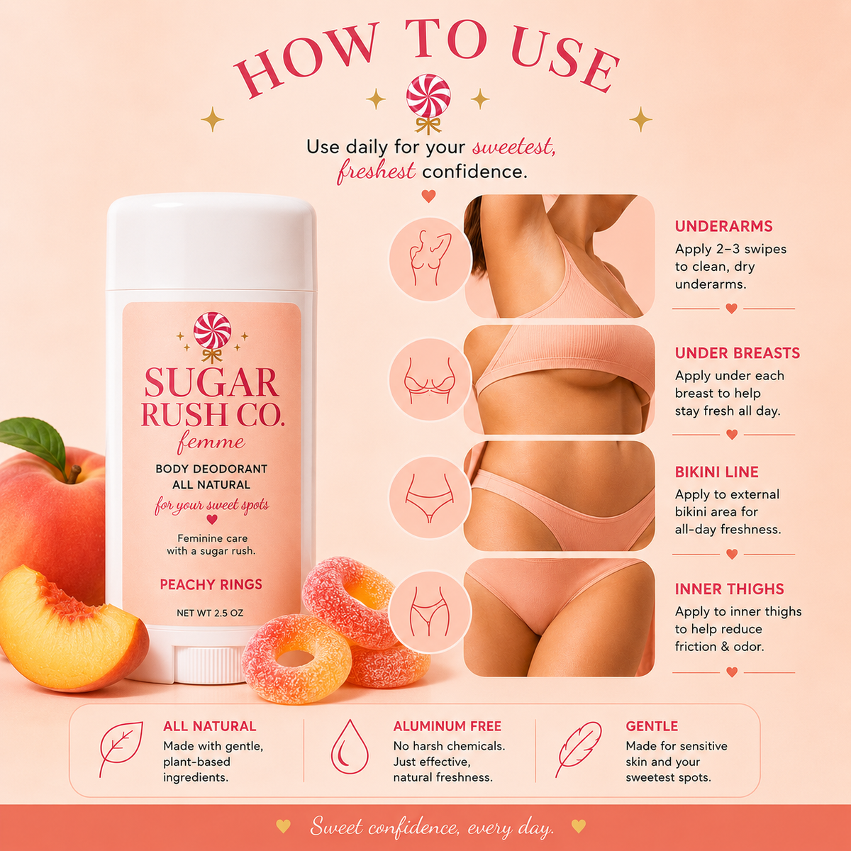 Peachy Rings